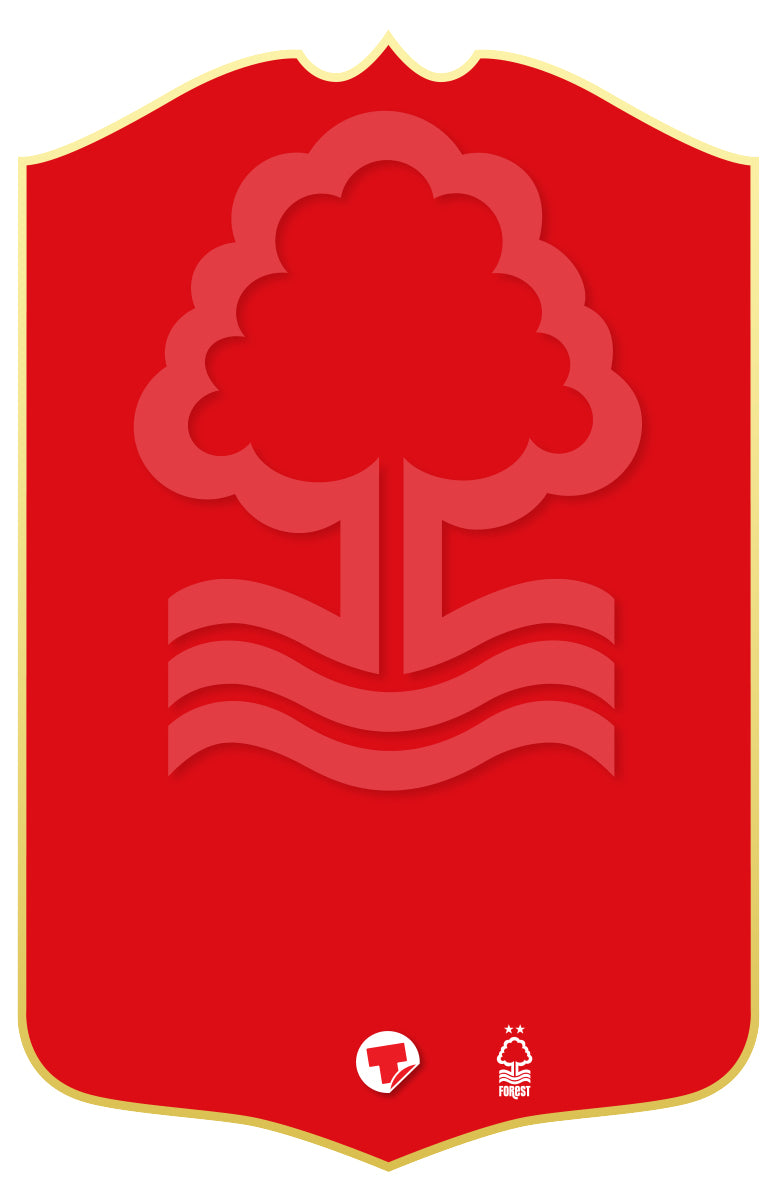 Nottingham Forest 24 Personalised Stats Card