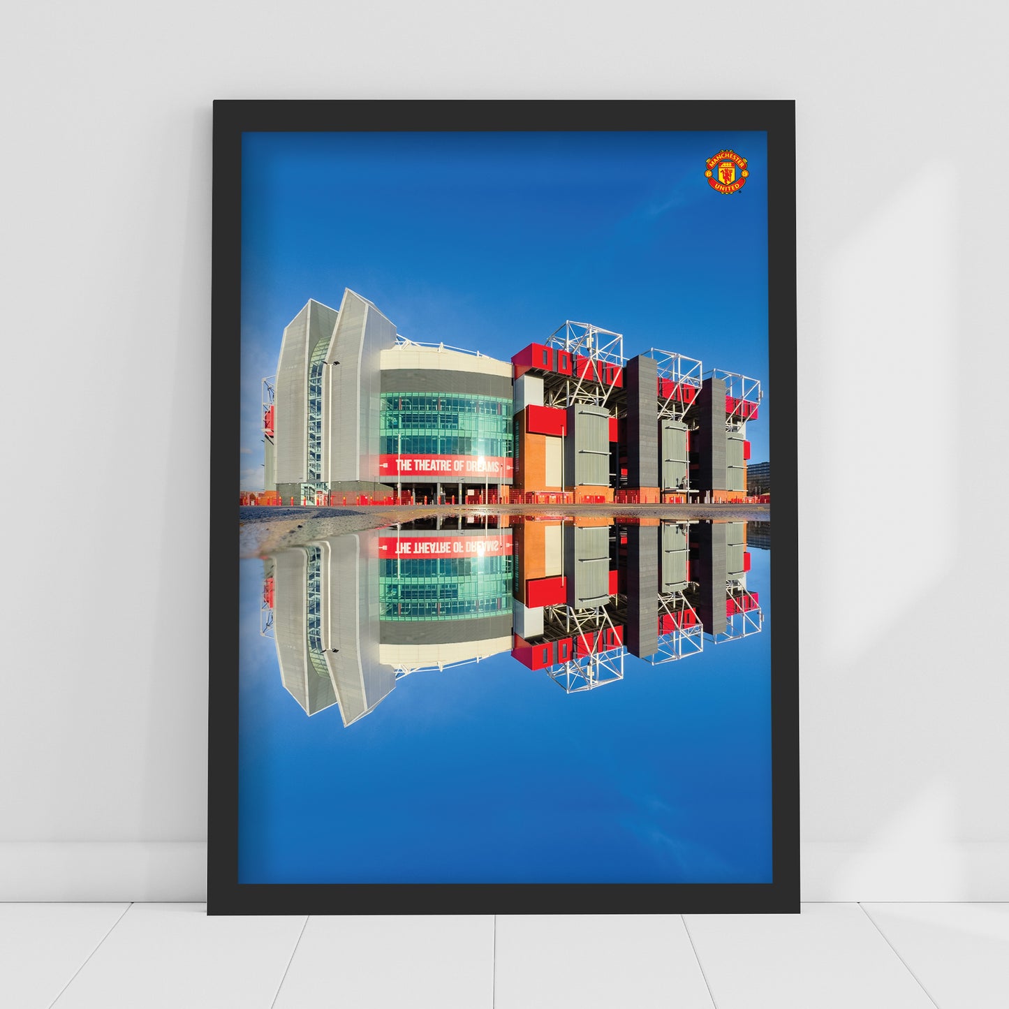 Manchester United FC Print - Old Trafford Reflection Poster