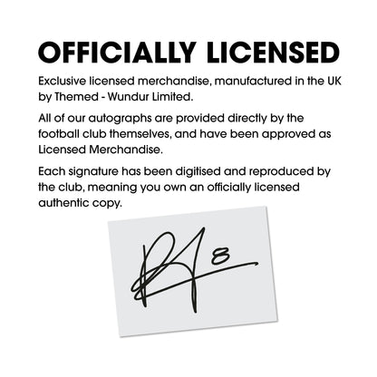 Manchester United Signature Collection Mounted Print – Harry Maguire Replica Signed Photo