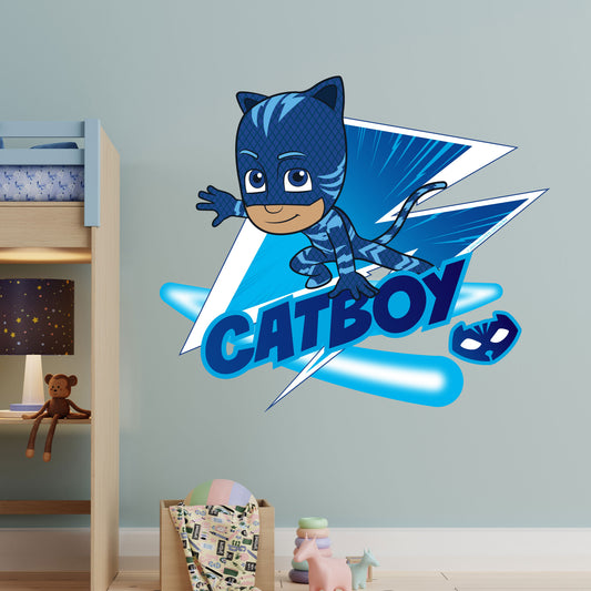 PJ Masks Power Heroes Wall Sticker - Catboy Wall Art