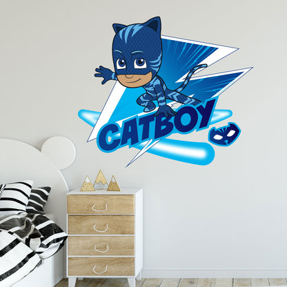 PJ Masks Power Heroes Wall Sticker - Catboy Wall Art