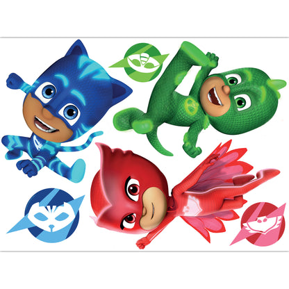 PJ Masks Power Heroes Wall Sticker - Core 3 Decal Set Wall Art