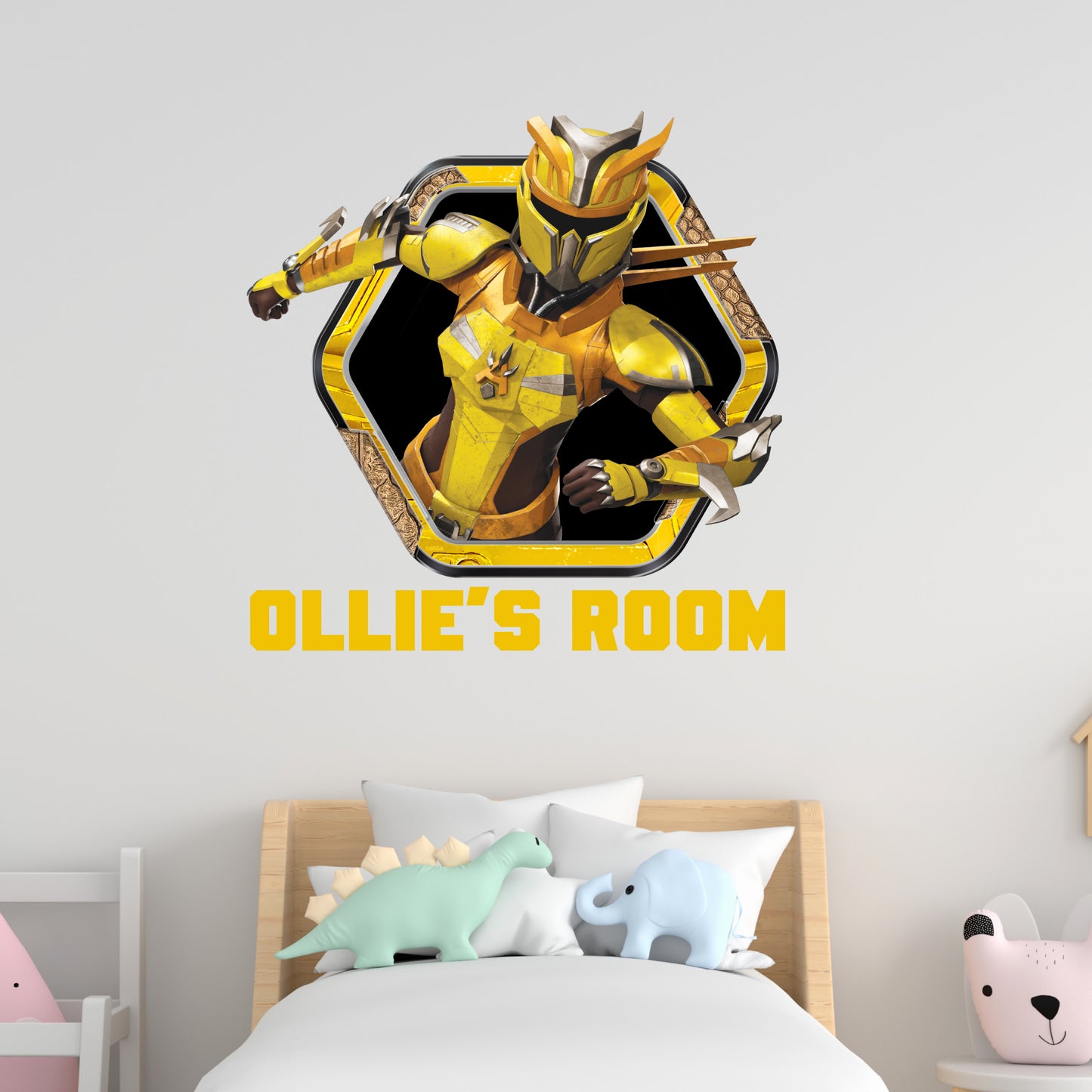 Armorsaurs Wall Sticker - Paloma Badge Personalised Decal Wall Art