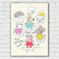 Peppa Pig Print - Peppa and Friends Puddles Doodle Poster Wall Art ...