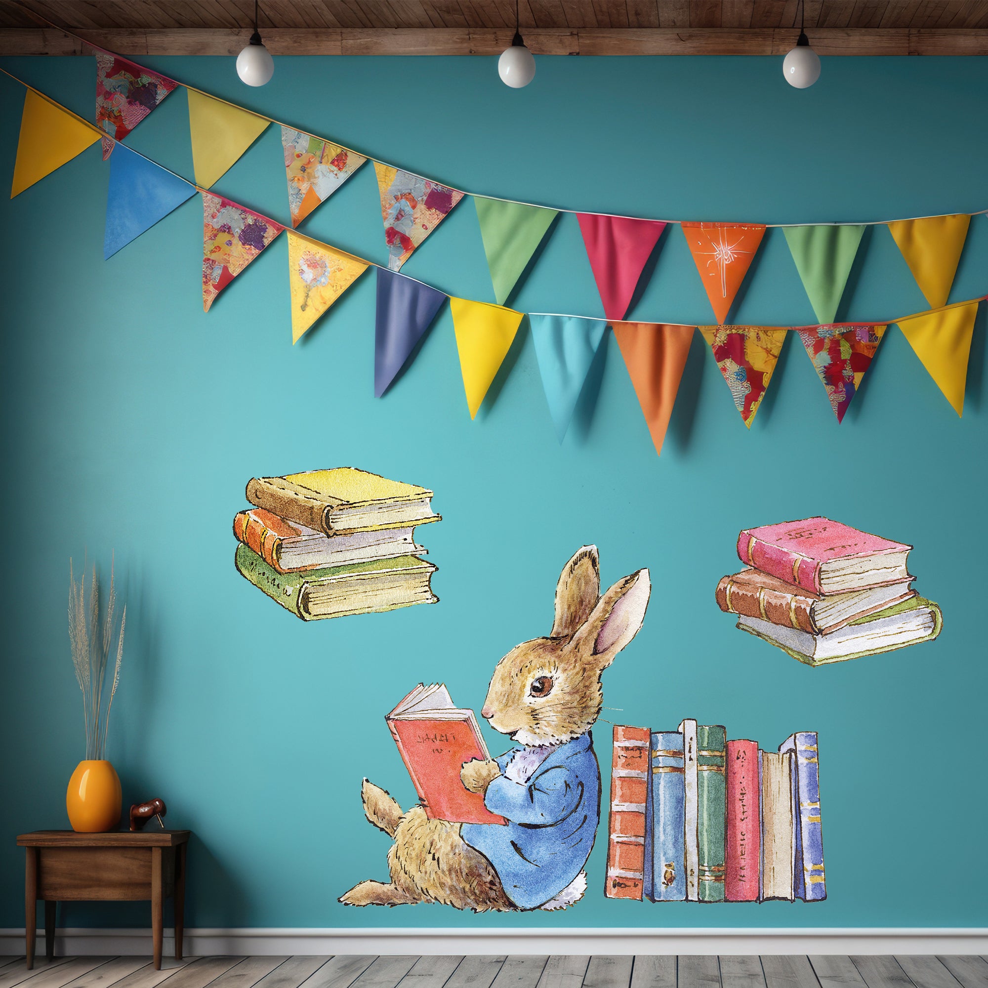 Peter Rabit Reading Peter Rabbit Book Nook – www.themed.co.uk
