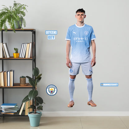 Manchester City FC - Phil Foden 26/27 Player Wall Sticker