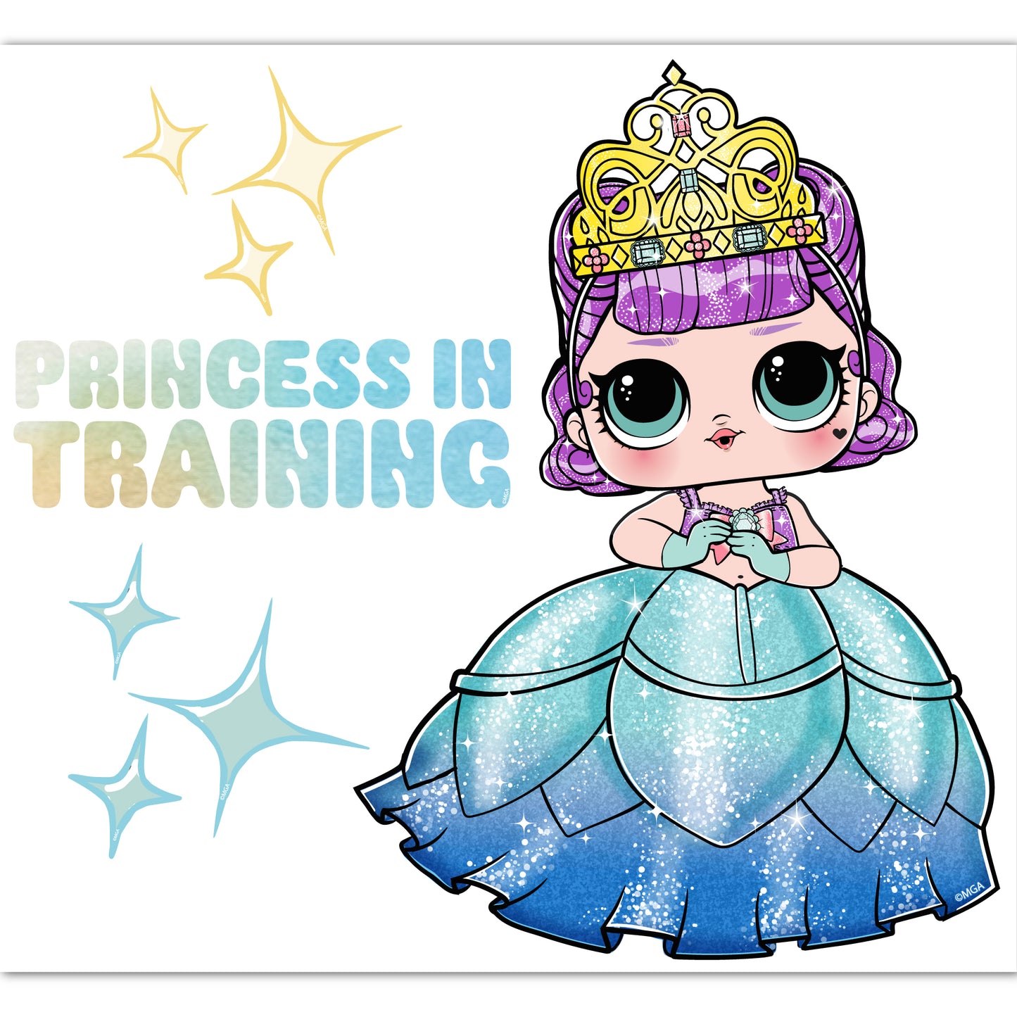 L.O.L Surprise! Wall Sticker - Reign Princess in Training Wall Art