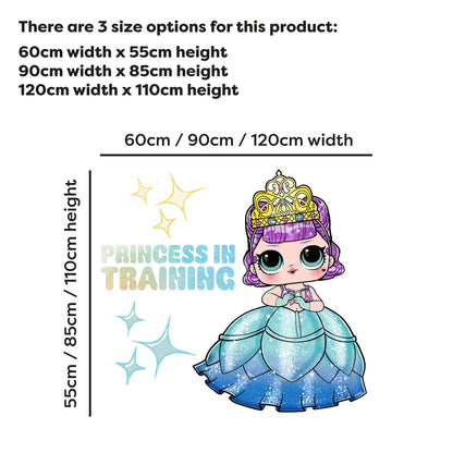 L.O.L Surprise! Wall Sticker - Reign Princess in Training Wall Art
