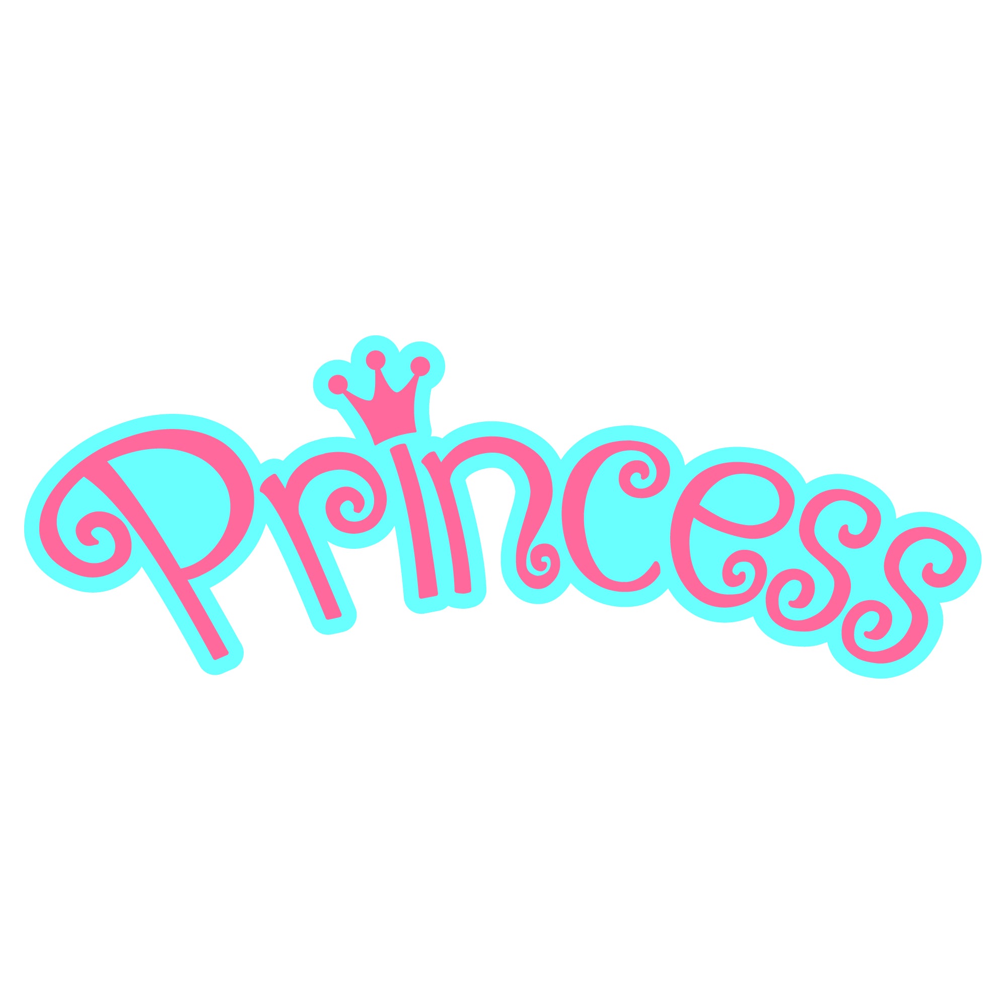 6 Princesses Set of Wall Stickers Bedroom Art Decal Mural Kids – www ...