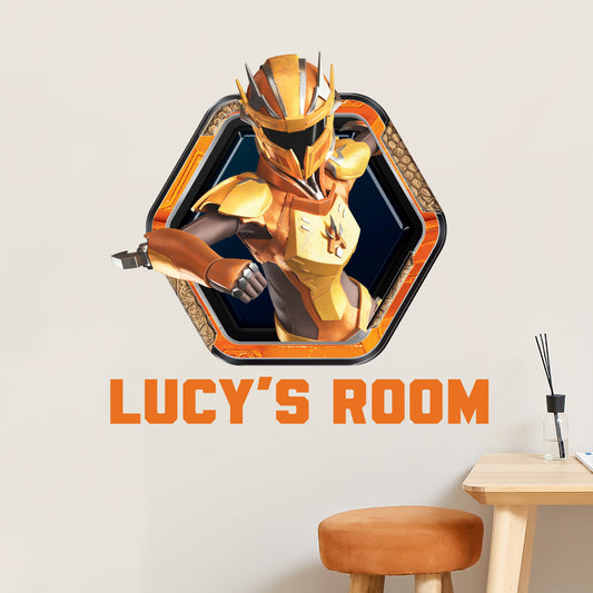 Armorsaurs Wall Sticker - Prisca Badge Personalised Decal Wall Art