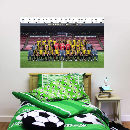 Watford FC - Team Photo Wall Sticker