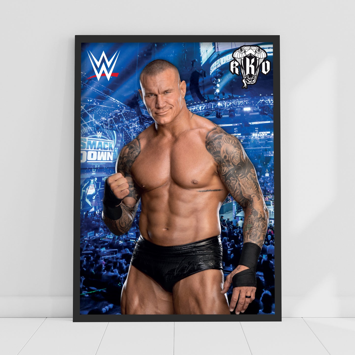 WWE Print - Randy Orton Crowd Poster Wrestling Wall Art