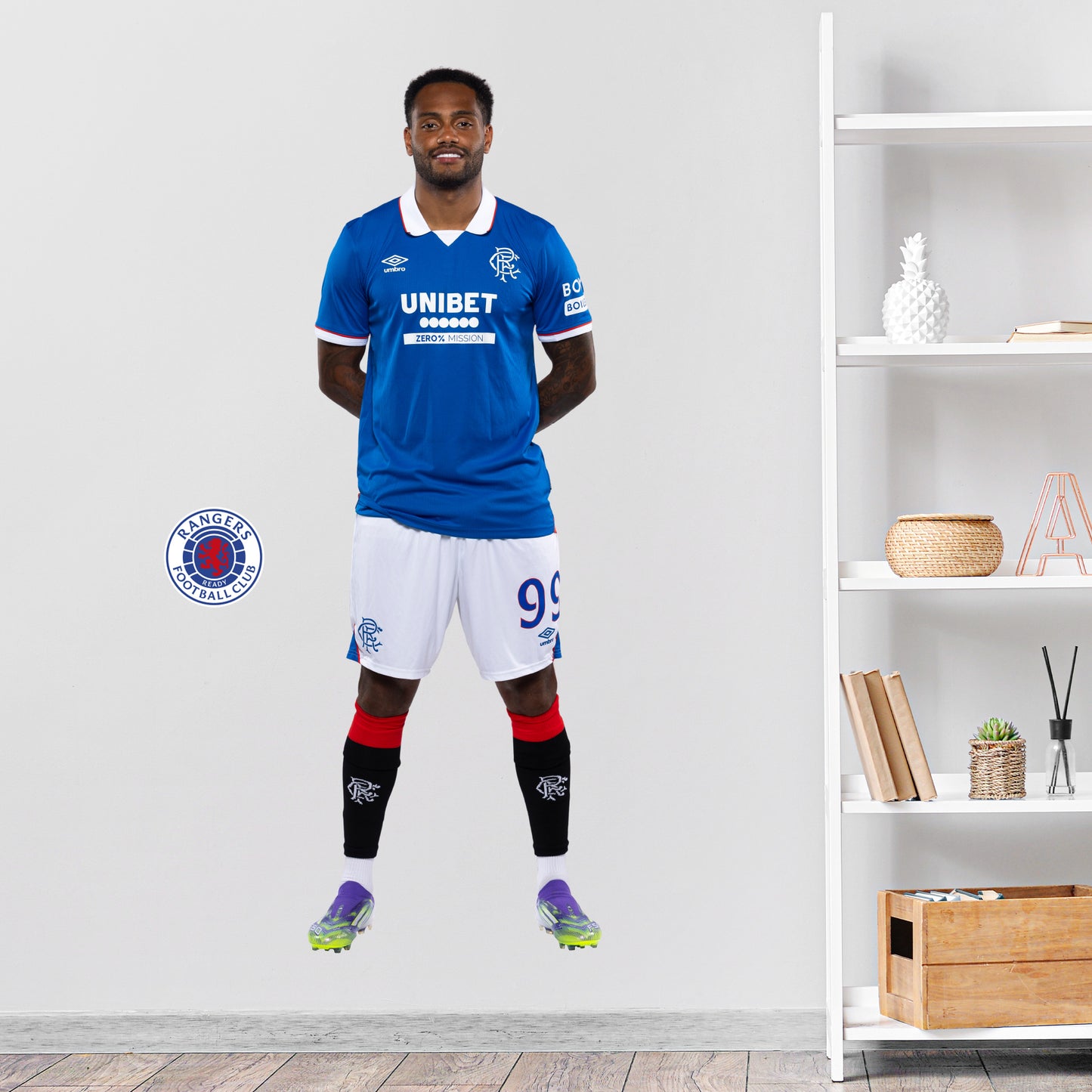 Rangers FC - Danilo 25/26 Player Wall Sticker