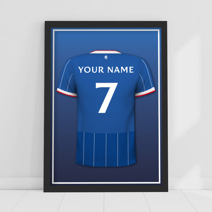 Rangers F.C - 26/27 Personalised Shirt Design Print