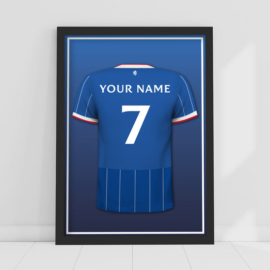 Rangers F.C - 26/27 Personalised Shirt Design Print