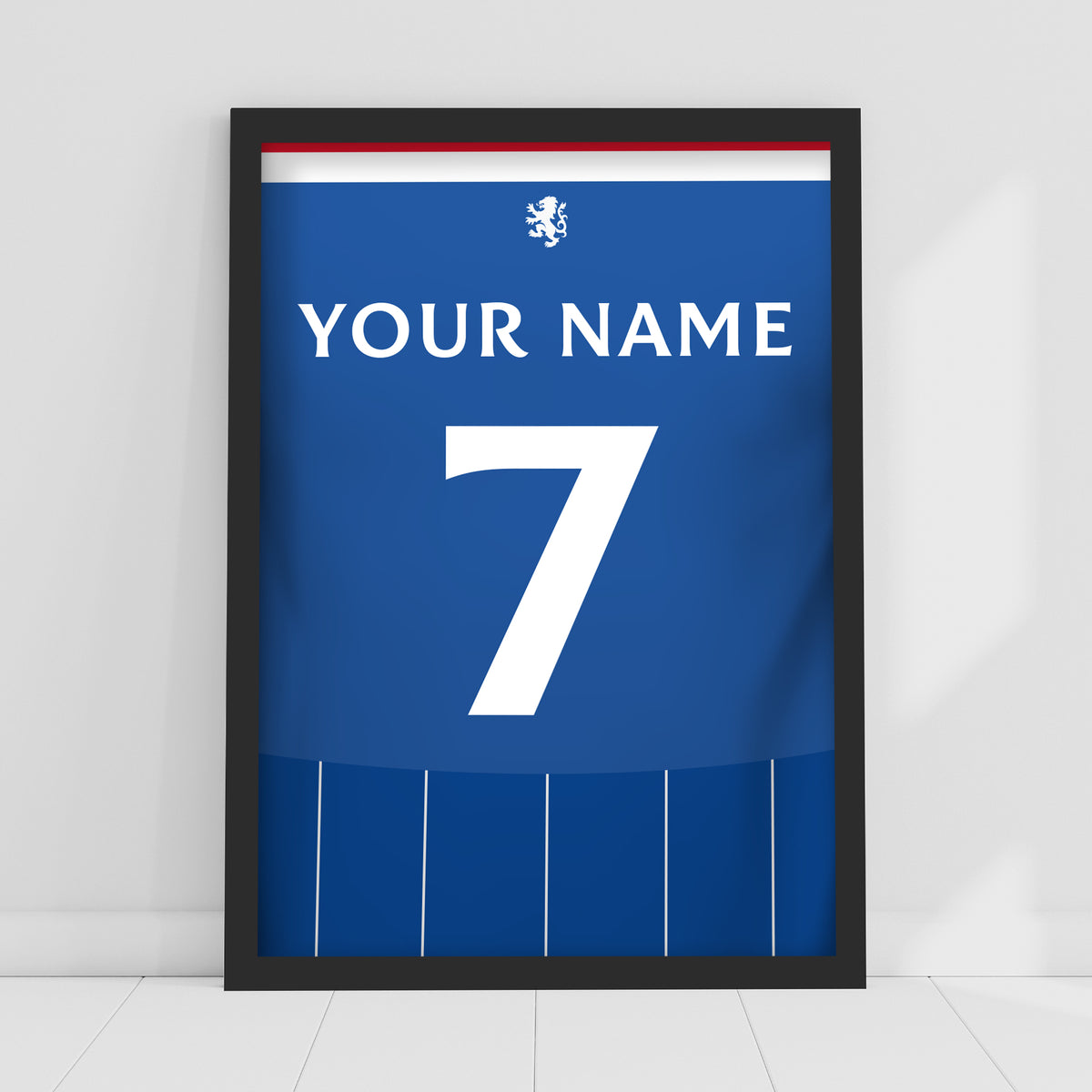 Rangers F.C - 26/27 Personalised Shirt Pattern Print