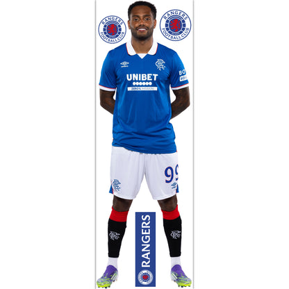 Rangers FC - Danilo 25/26 Player Wall Sticker
