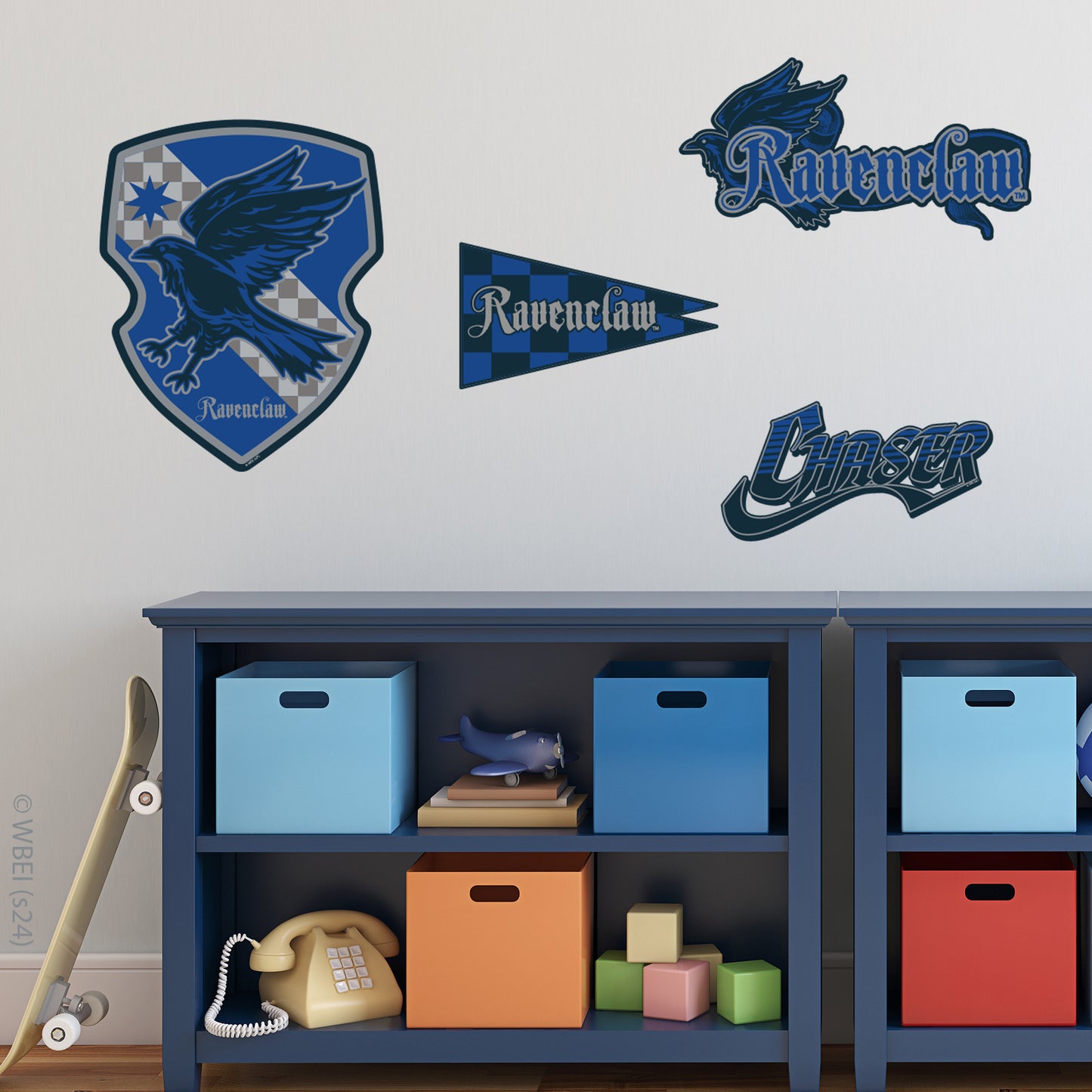 HARRY POTTER Wall Sticker – Ravenclaw House Pride Decal Set Wizarding World Art