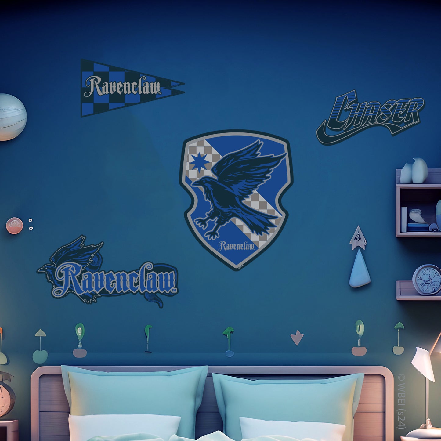 HARRY POTTER Wall Sticker – Ravenclaw House Pride Decal Set Wizarding World Art