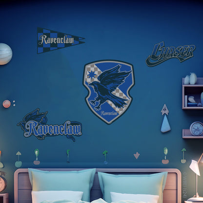 HARRY POTTER Wall Sticker – Ravenclaw House Pride Decal Set Wizarding World Art