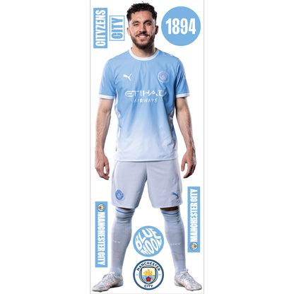 Manchester City Football Club - Rayan Cherki 26/27 Player Wall Sticker