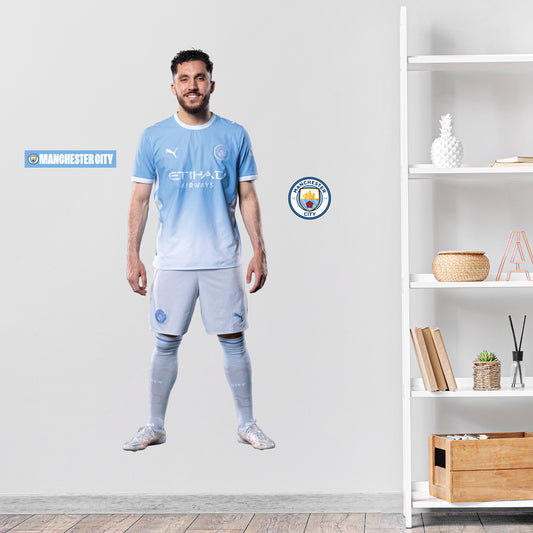 Manchester City Football Club - Rayan Cherki 26/27 Player Wall Sticker