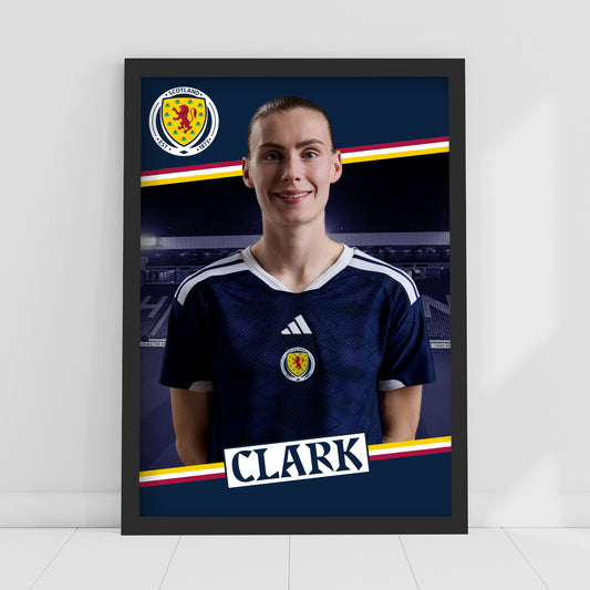 Scotland National Team - Jenna Clark Print Football Wall Art