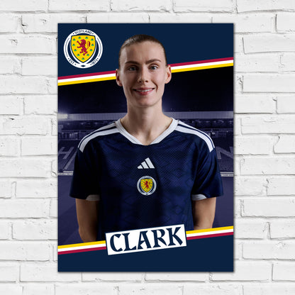 Scotland National Team - Jenna Clark Print Football Wall Art