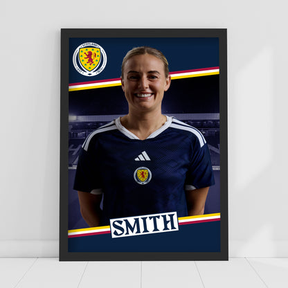 Scotland National Team - Kirsty Smith Print Football Wall Art