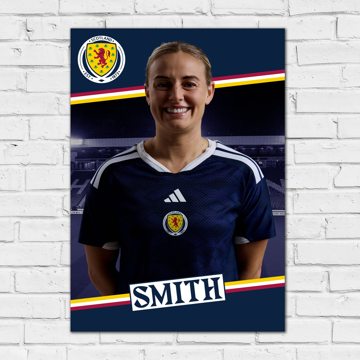 Scotland National Team - Kirsty Smith Print Football Wall Art