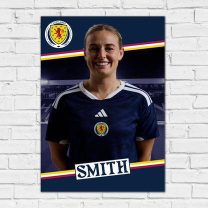 Scotland National Team - Kirsty Smith Print Football Wall Art