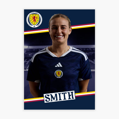 Scotland National Team - Kirsty Smith Print Football Wall Art