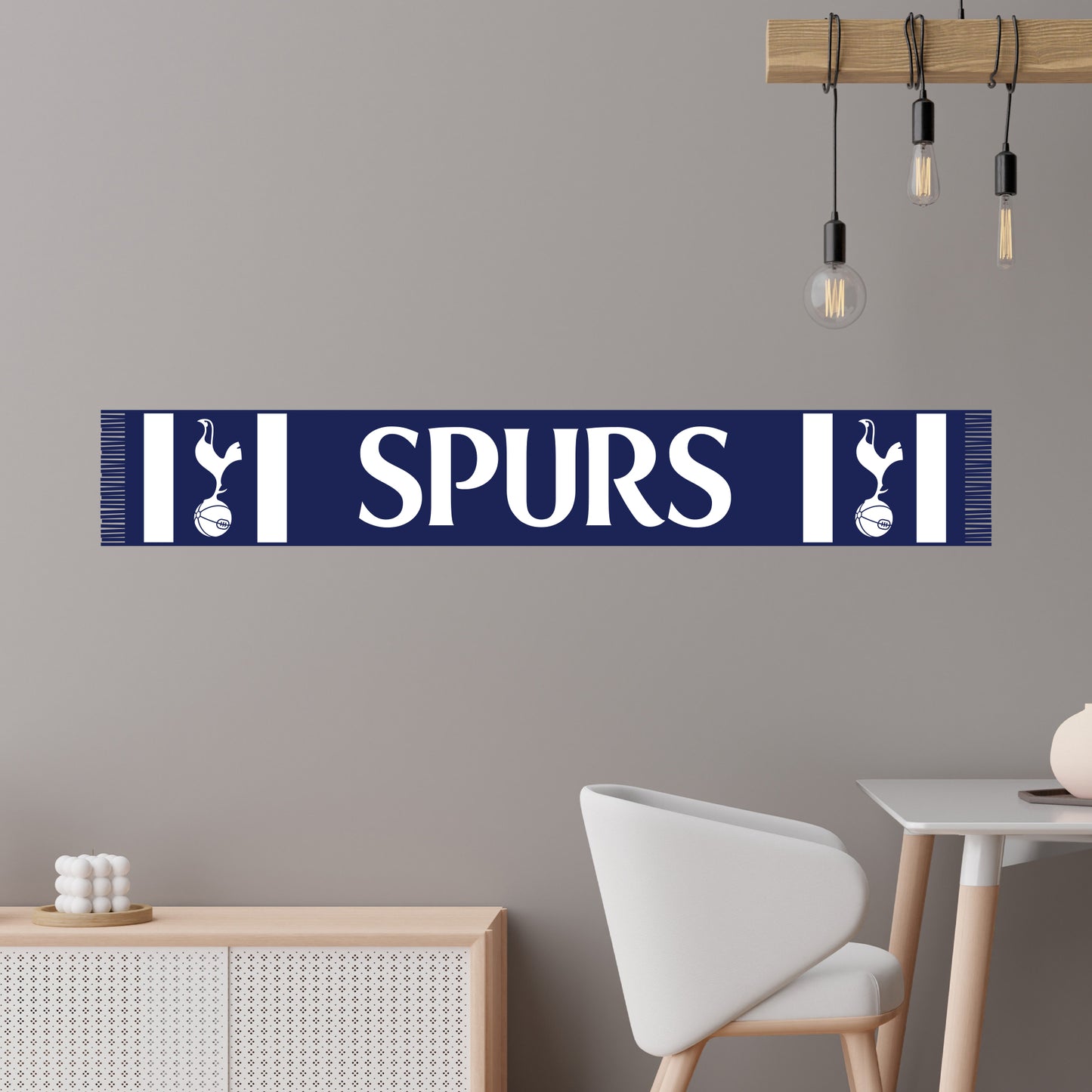 Tottenham Hotspur Football Club - Scarf Wall Sticker Vinyl