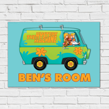 Scooby-Doo Print  –  The Mystery Machine Personalised Poster Wall Art