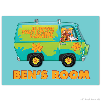 Scooby-Doo Print  –  The Mystery Machine Personalised Poster Wall Art