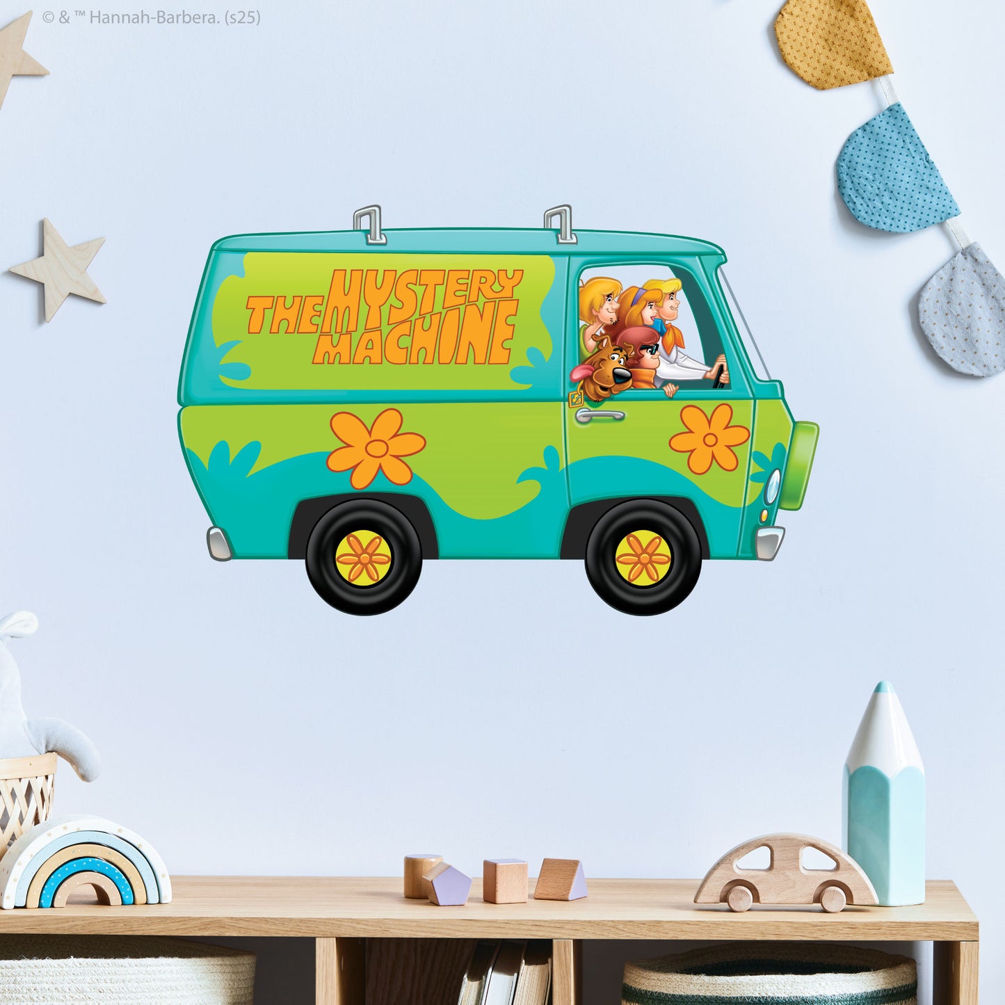 Scooby-Doo Wall Sticker  –  The Mystery Machine Decal Wall Art