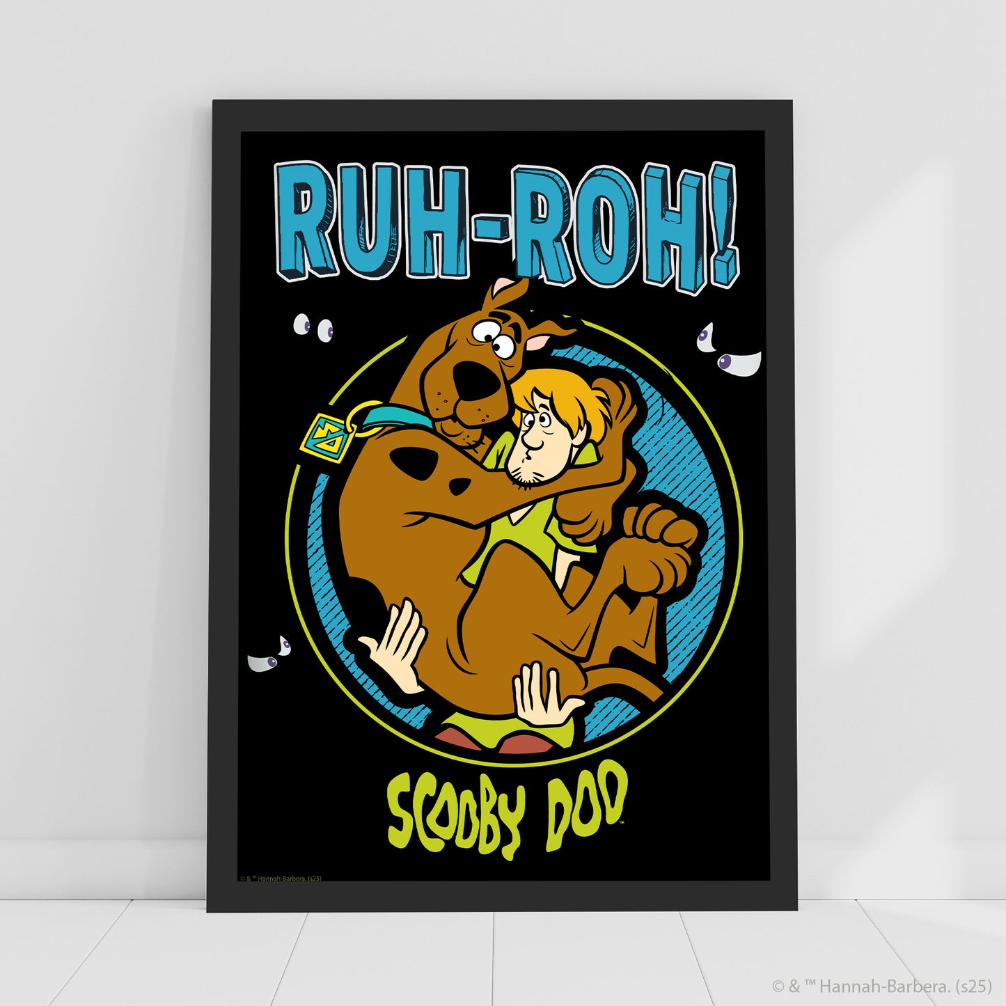 Scooby-Doo Print  –  Ruh Roh Poster Wall Art