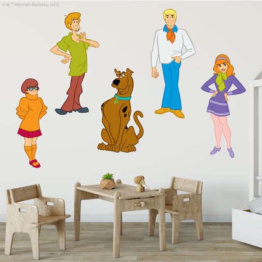 Scooby-Doo Wall Sticker  –  The Gang Decal Set Wall Art
