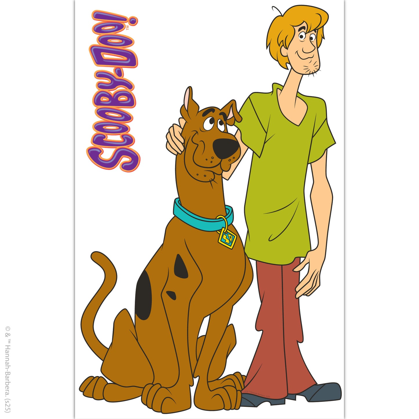 Scooby-Doo Wall Sticker  –  Scooby Doo And Shaggy Decal Wall Art
