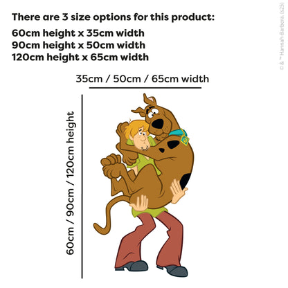 Scooby-Doo Wall Sticker  –  Shaggy Holding Scooby Doo Decal Wall Art