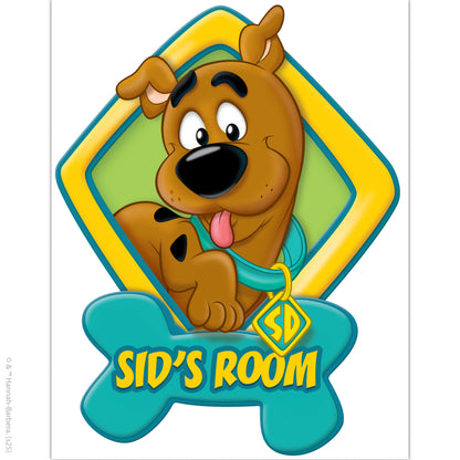 Scooby-Doo Wall Sticker  –  Young Scooby Personalised Decal Wall Art