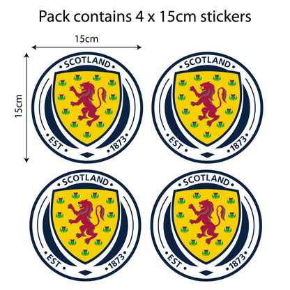 Scotland Football Club - Car Sticker Pack