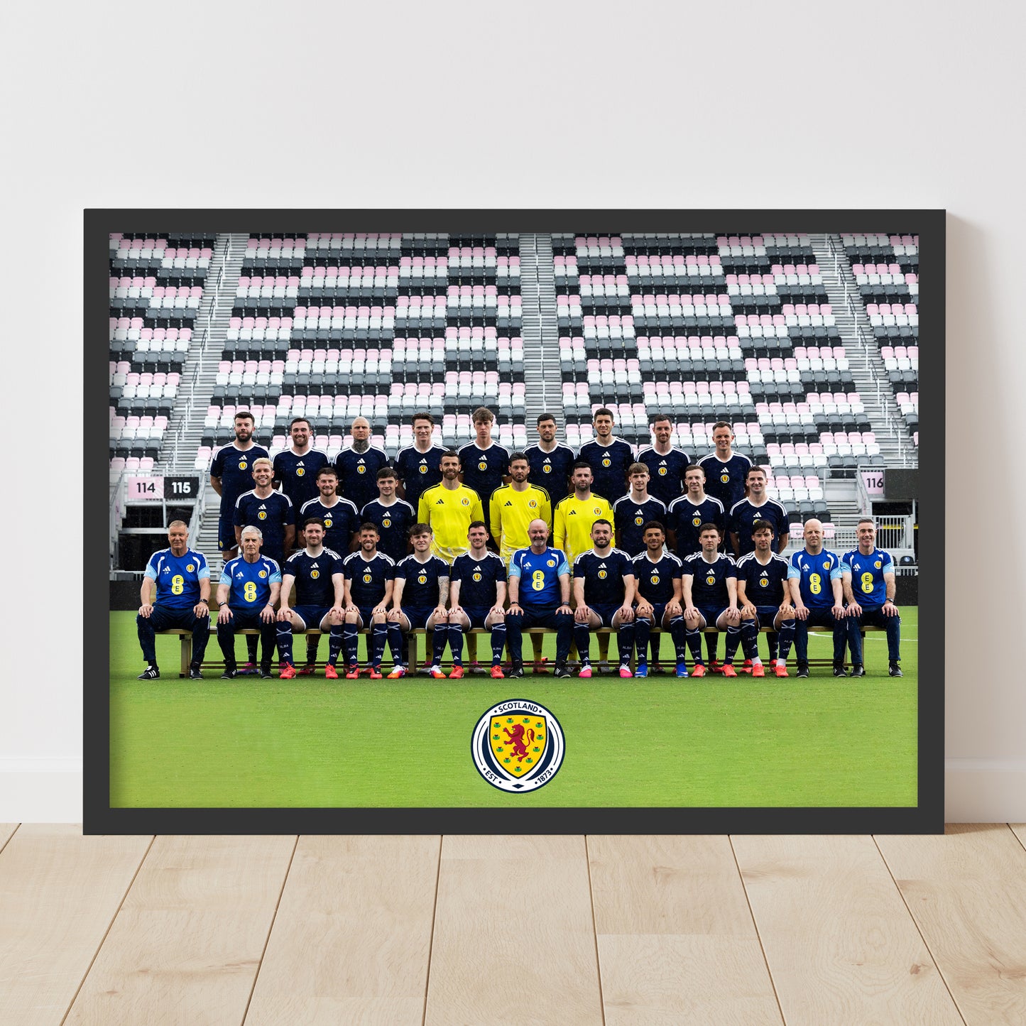 Scottish FA Print - Scotland 2026 Squad Photo Poster Football Wall Art