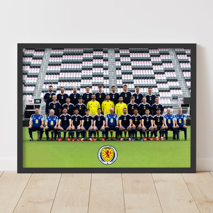 Scottish FA Print - Scotland 2026 Squad Photo Poster Football Wall Art
