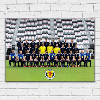 Scottish FA Print - Scotland 2026 Squad Photo Poster Football Wall Art