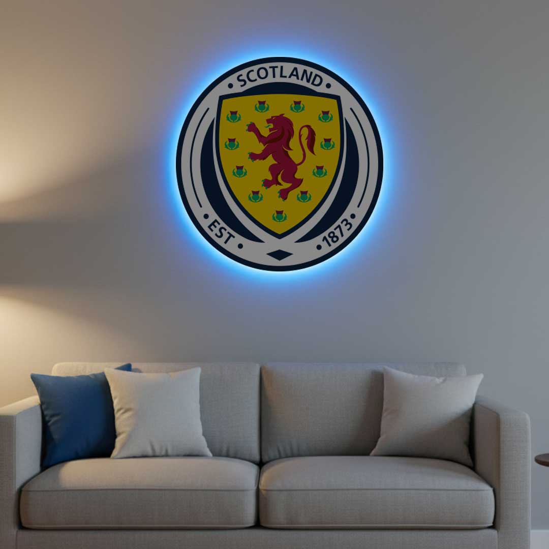 Scotland Crest LED Backlit Wallpop