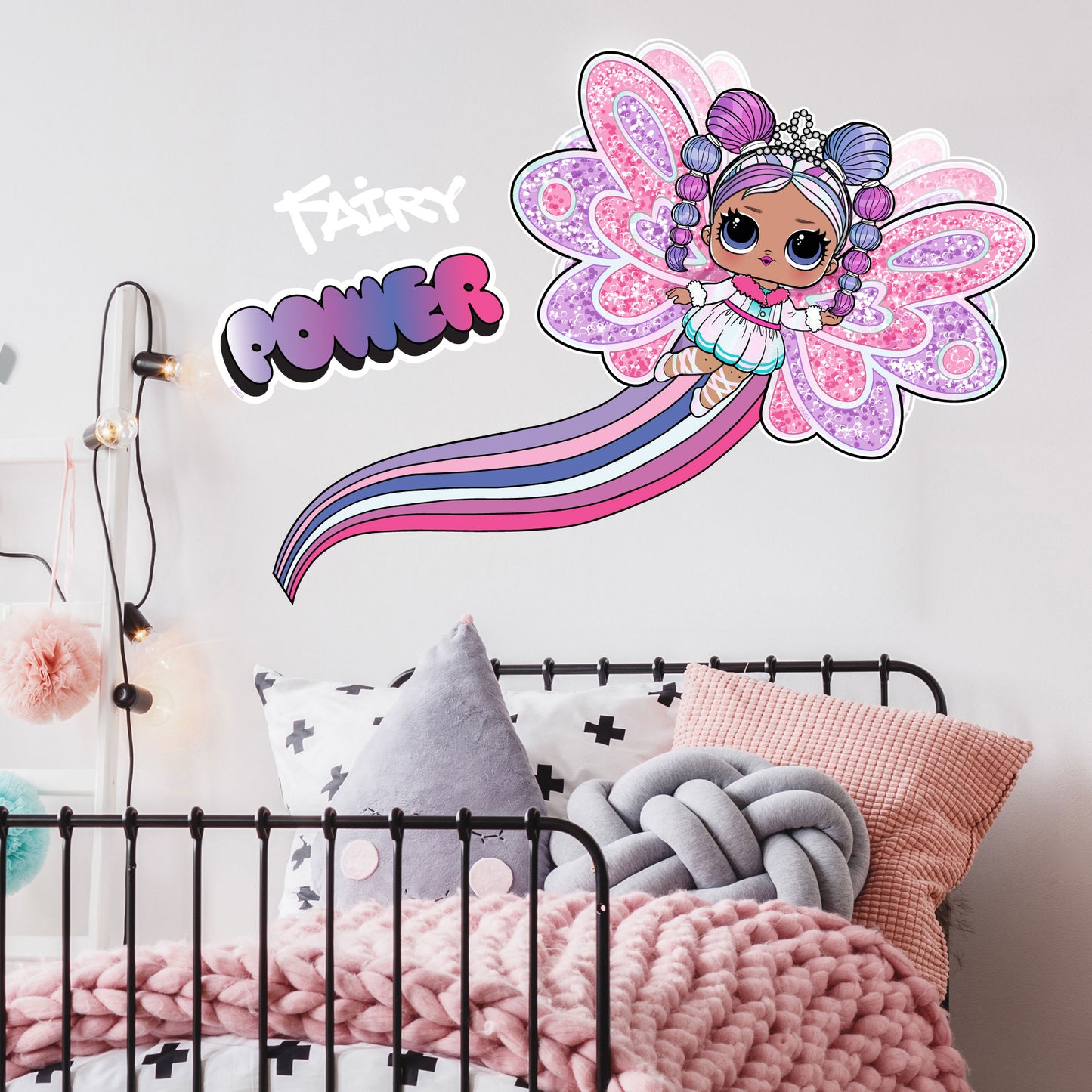 L.O.L Surprise! Wall Sticker - Fairies Snowflake Wall Art