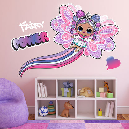 L.O.L Surprise! Wall Sticker - Fairies Snowflake Wall Art