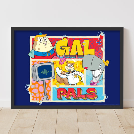 SpongeBob Print - Gal Pals Poster Wall Art