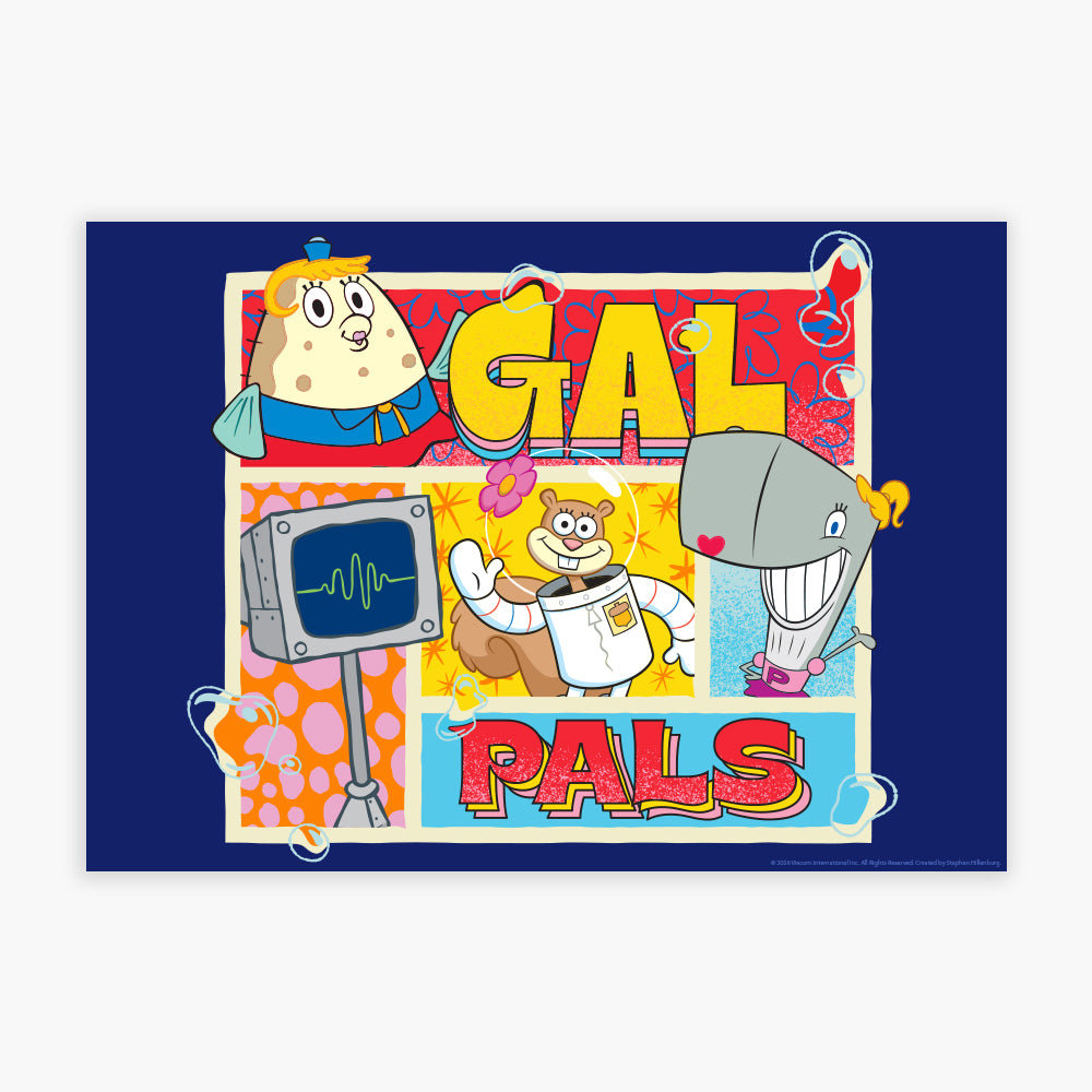 SpongeBob Print - Gal Pals Poster Wall Art